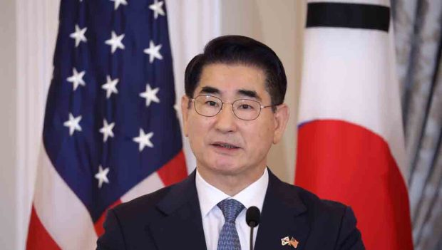 ministro civil de Defensa Corea