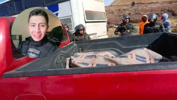 policía muerto