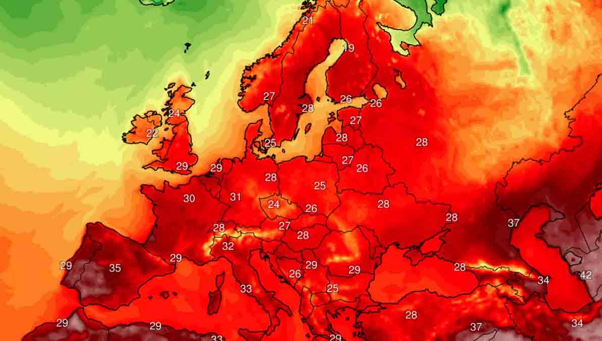 ola de calor Europa