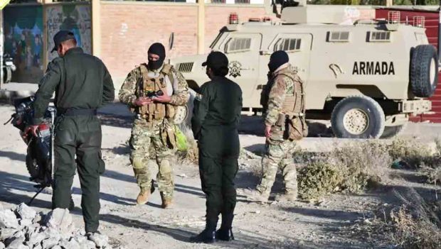 operativo fuerzas combinadas en Llallagua