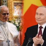el papa León y Putin