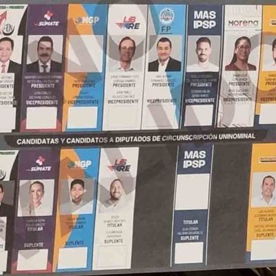 papeleta electoral