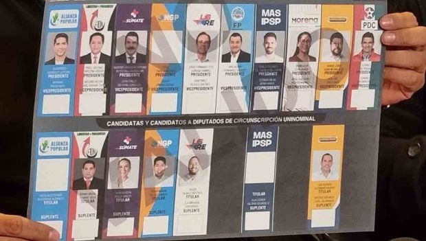 papeleta electoral
