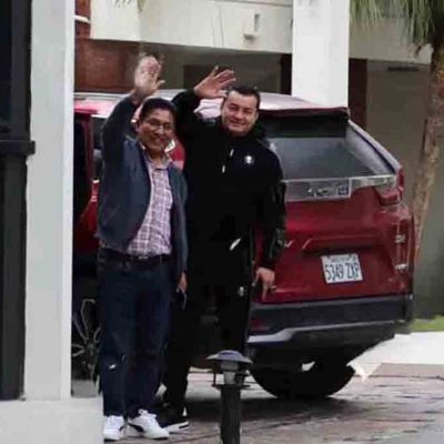 Félix Patzi y Jhonny Fernández
