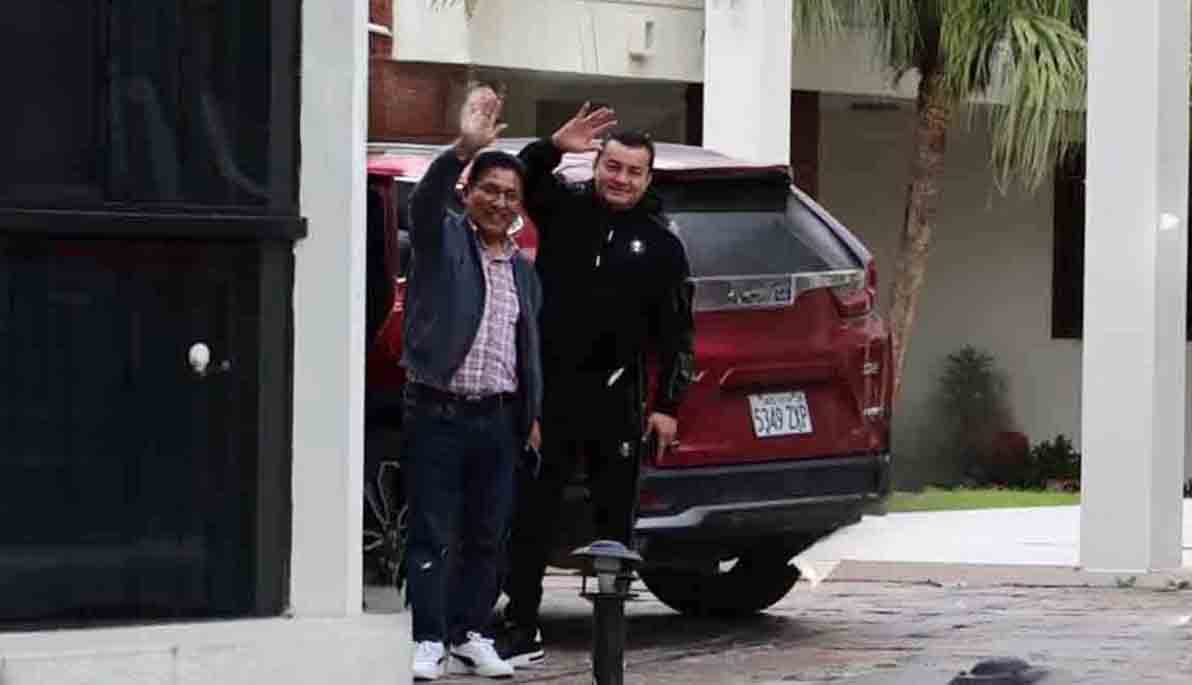 Félix Patzi y Jhonny Fernández