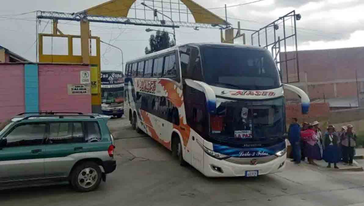terminal de buses de La Paz
