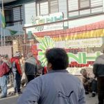 choferes en la sede de la ANH en Cochabamba
