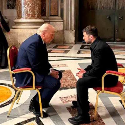 reunión Trump Zelenski