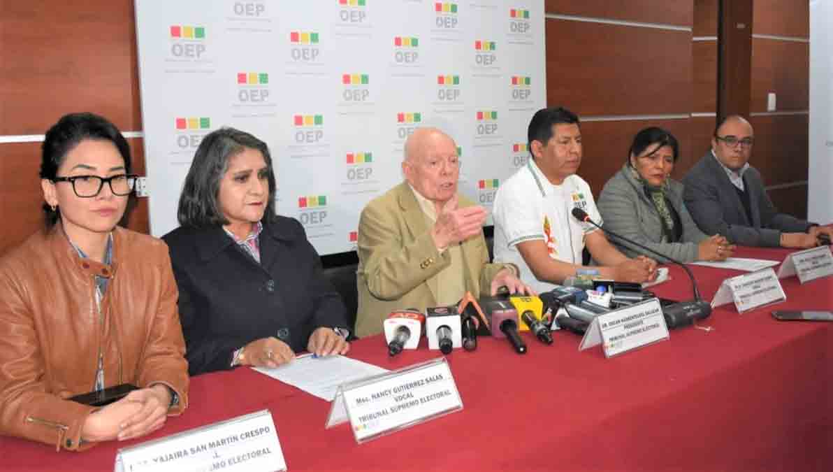 vocales del TSE