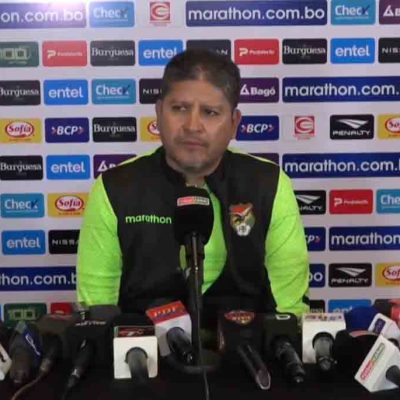 Óscar Villegas, DT de Bolivia