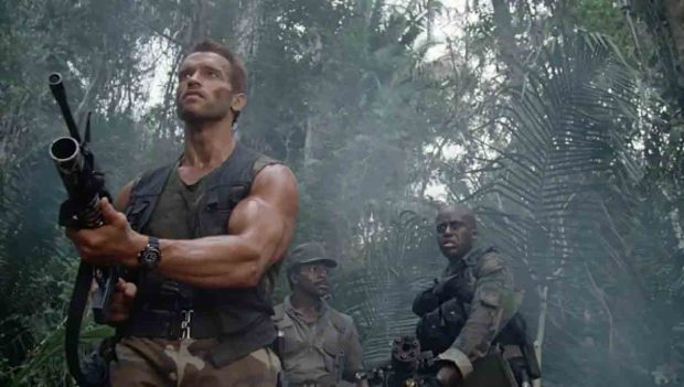 Arnold Schwarzenegger en Depredador