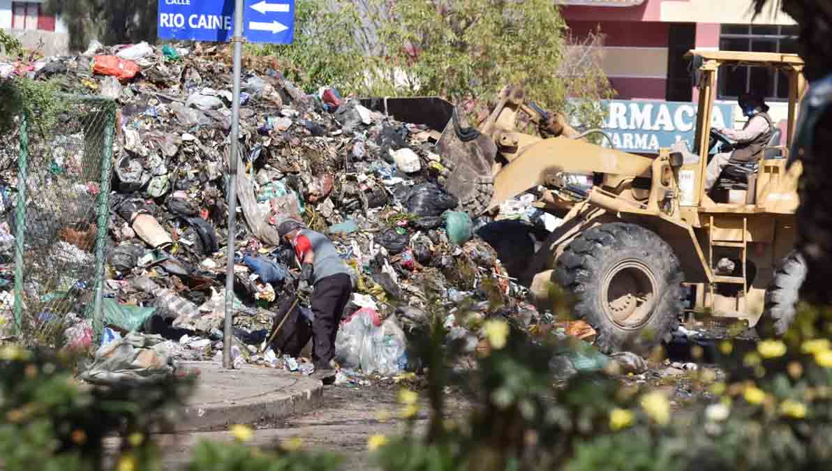 basura en Cochabamba