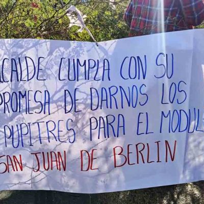 bloqueo en Los Troncos