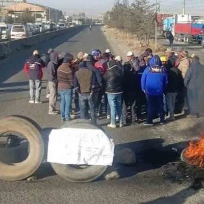 bloqueo choferes El Alto