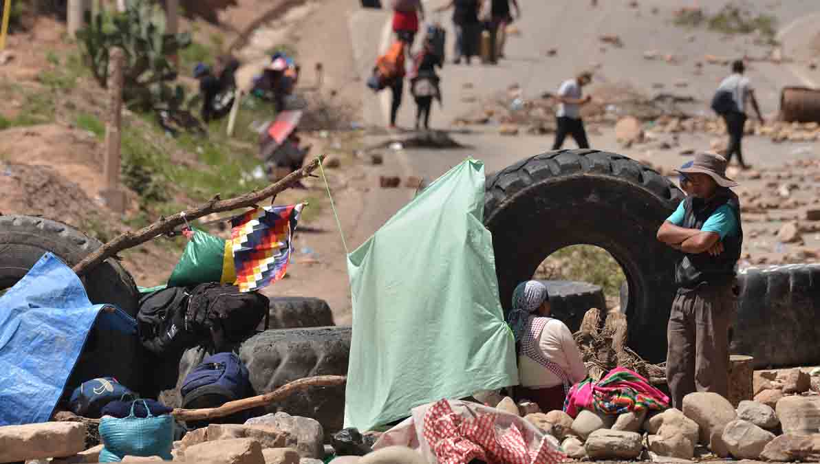 bloqueos Bolivia