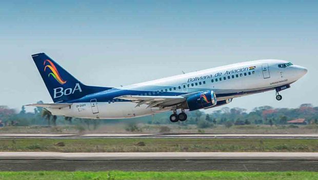 avión de BoA