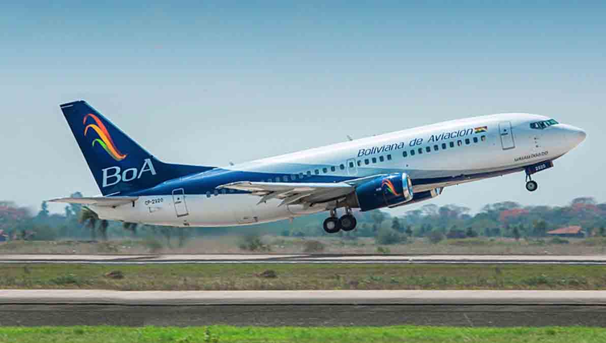 avión de BoA