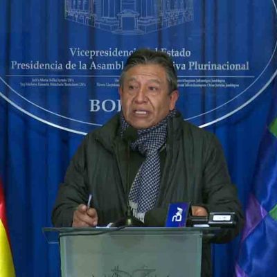 vicepresidente David Choquehuanca