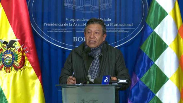 vicepresidente David Choquehuanca