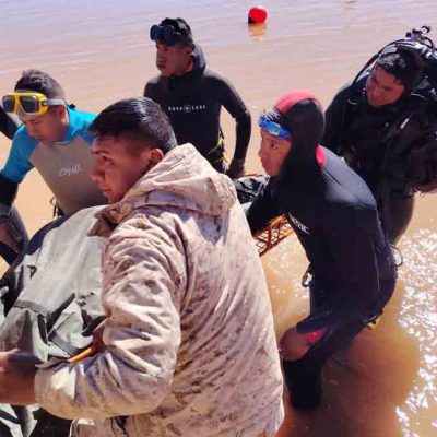 cuerpo sin vida en Desaguadero