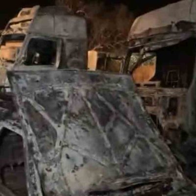 incendio depósito de Dircabi