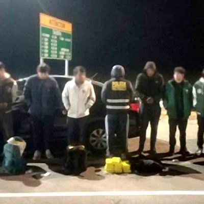 trasladan droga de Perú a Bolivia