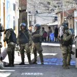 militares en Llallagua