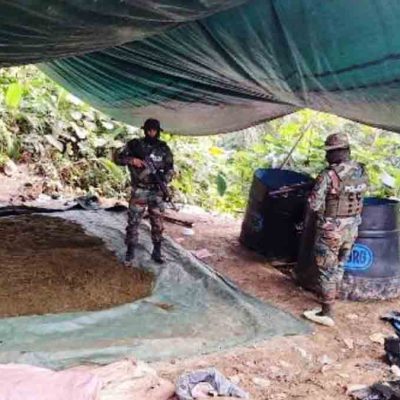 fábricas móviles de droga