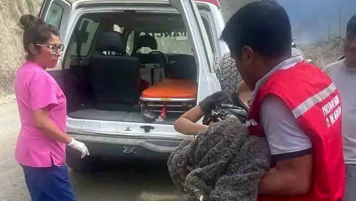 menor herido