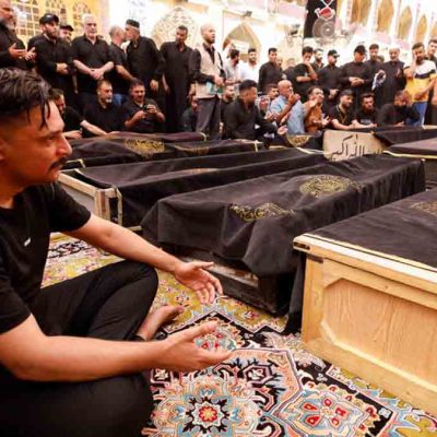 incendio edificio Irak