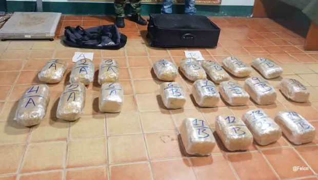marihuana en bus a Santa Cruz