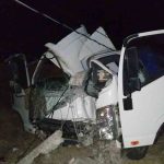 minibús accidentado