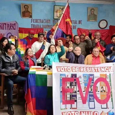 casa de campaña voto nulo