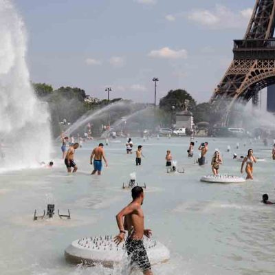 ola de calor en Francia
