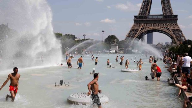 ola de calor en Francia