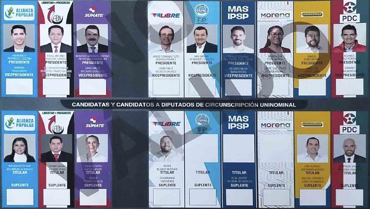 papeleta candidatos