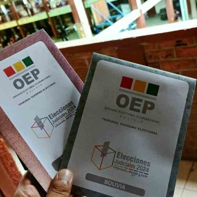 papeletas de sufragio