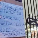 Paro de Salud en Bolivia por bono de vacunación