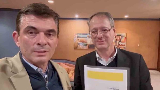 Rodrigo Paz y Jaime Dunn