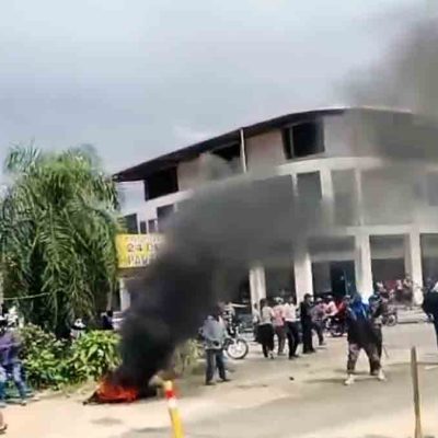 enfrentamiento en Yapacaní