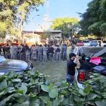 policías en Santa Rita
