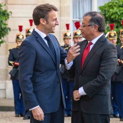 Macron y Petro