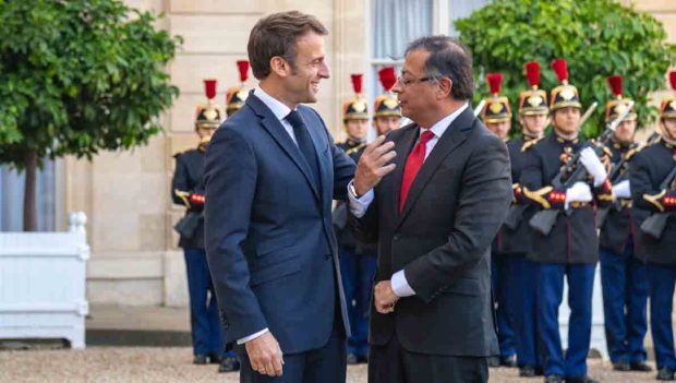 Macron y Petro