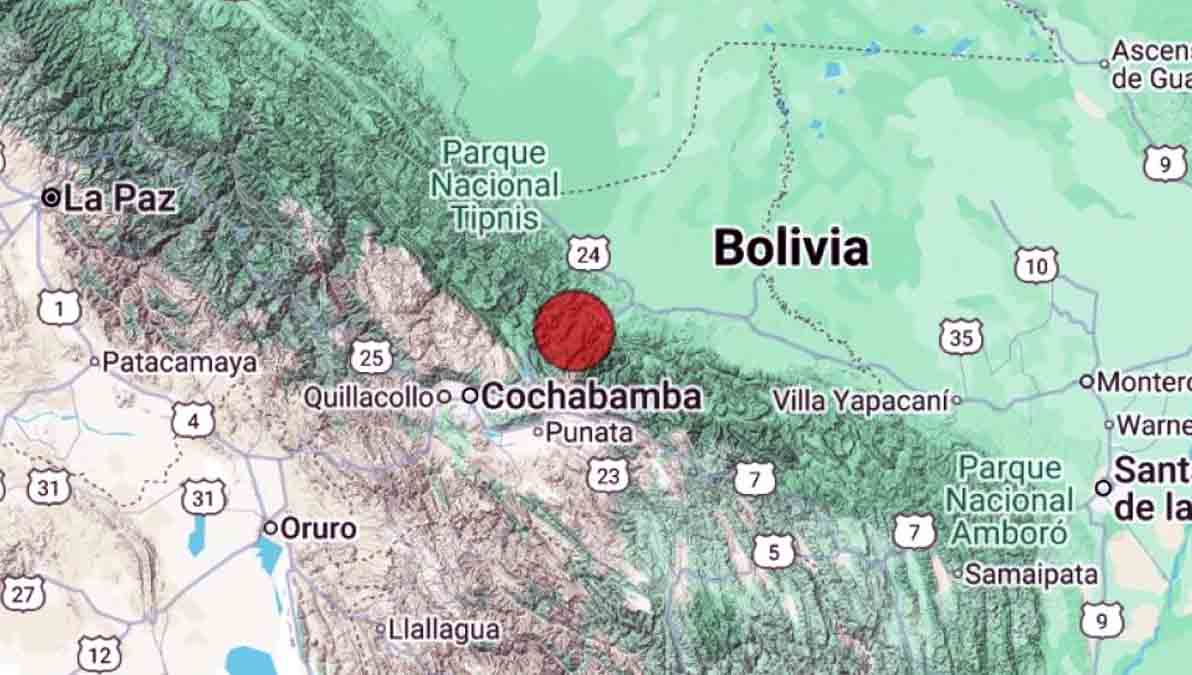 sismo en el Chapare