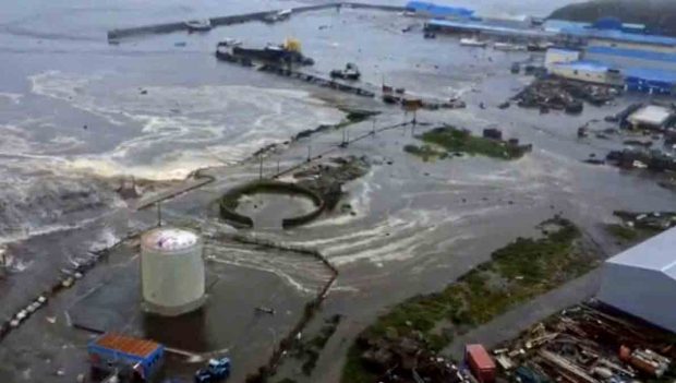 alerta de tsunami en J apón