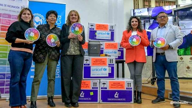 vacunas contra el sarampión en Bolivia