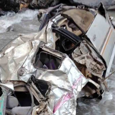 vagoneta siniestrada