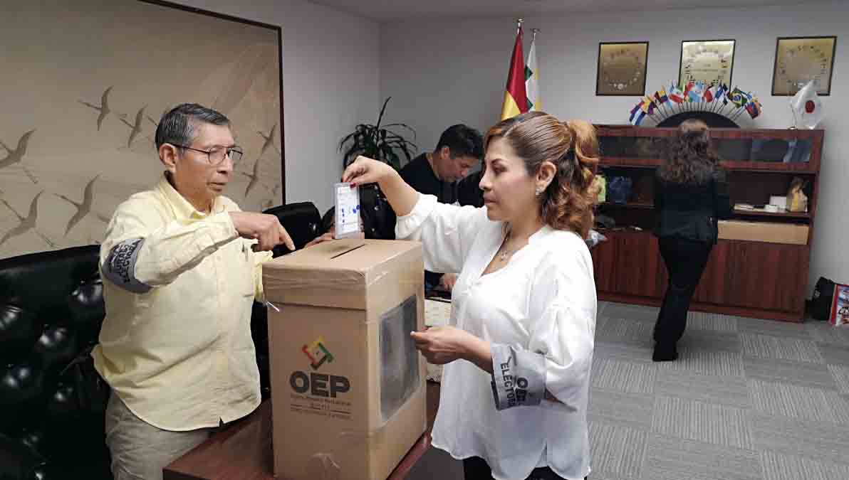 electores bolivianos