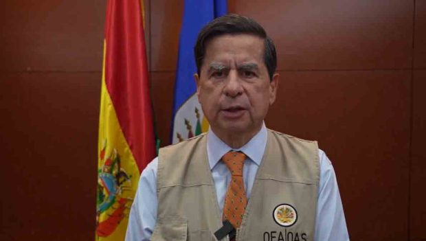 jefe de la OEA en Bolivia