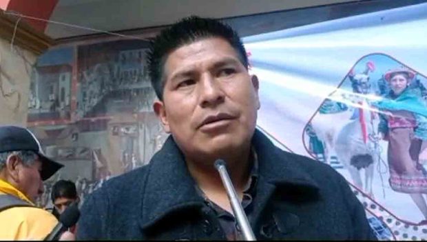 Adalid Jorge Aguilar, alcalde de Llallagua